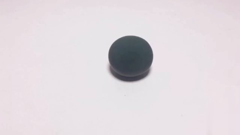 粘土-黑白小猪头