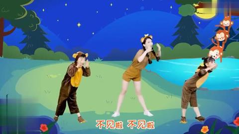 猴子捞月