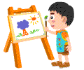 画画