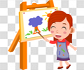 画画