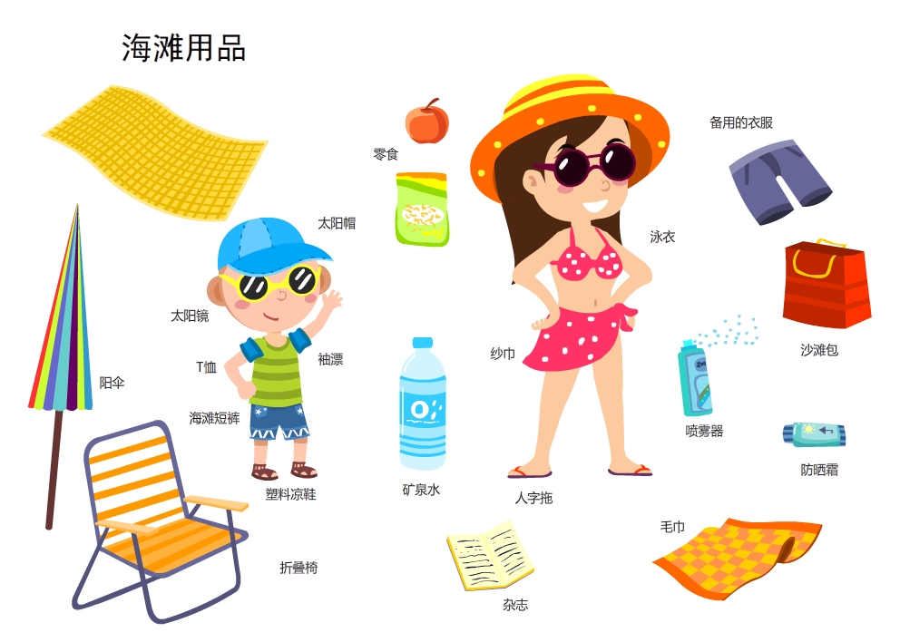 海滩用品