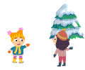 打雪仗